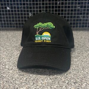 U.S. Open Torrey Pines Golf Cap Adjustable Black and Green